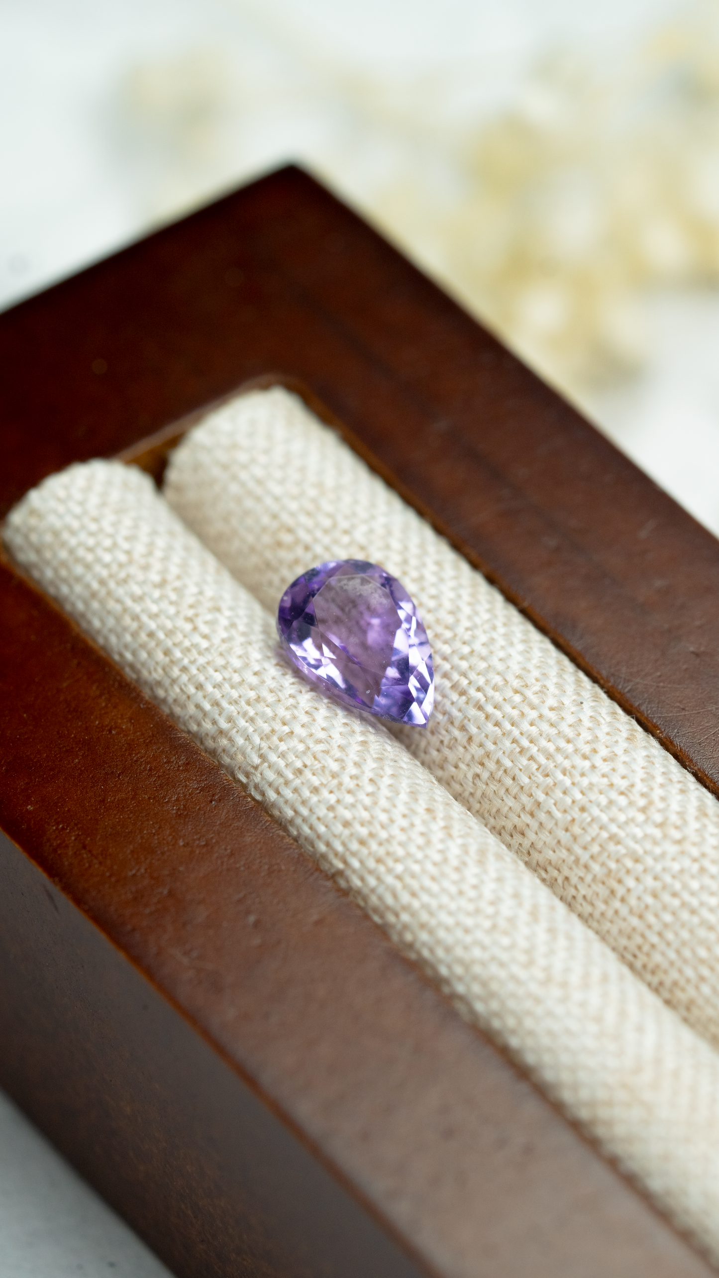 1.20ct Pear Amethyst