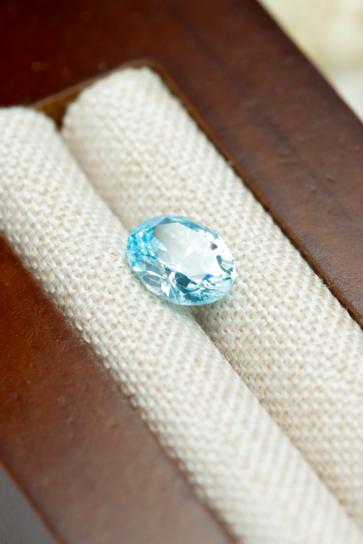 Oval BlueCubic Zirconia