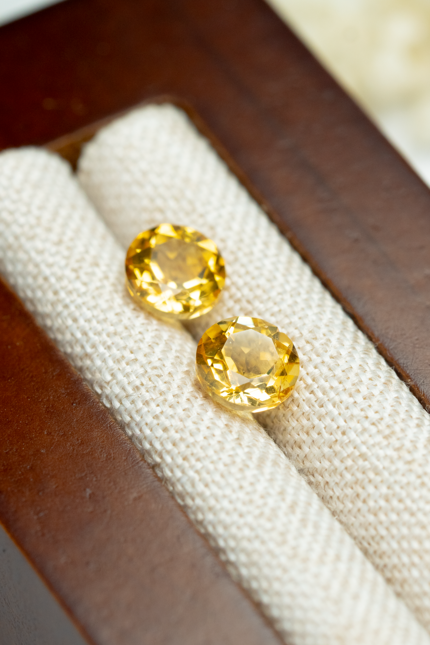 0.85ct Round Citrine