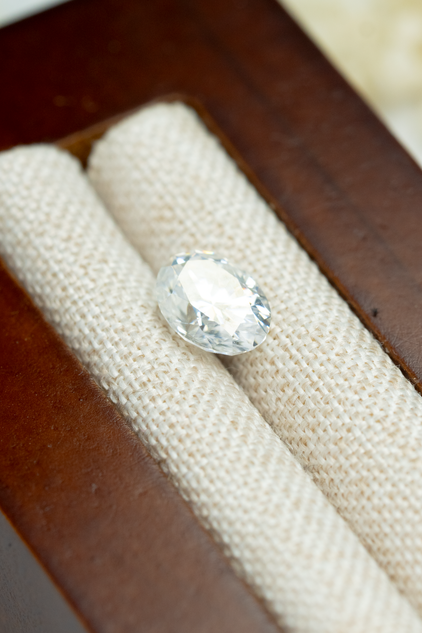 1.5ct Oval Moissanite