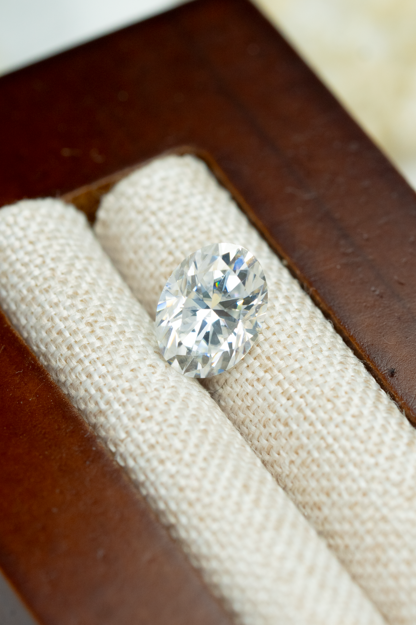 1.5ct Oval Moissanite