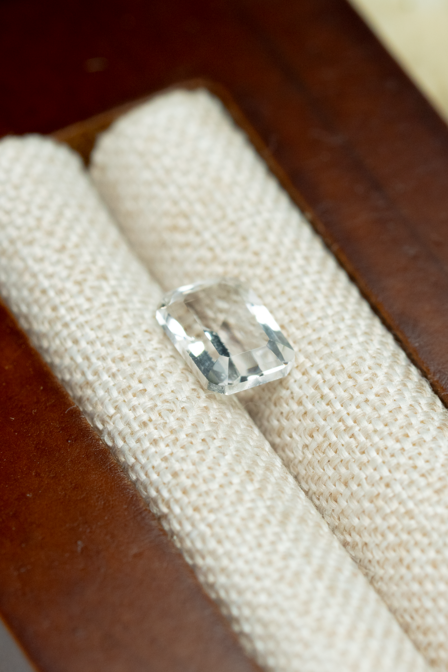 0.85ct Emerald White Quartz