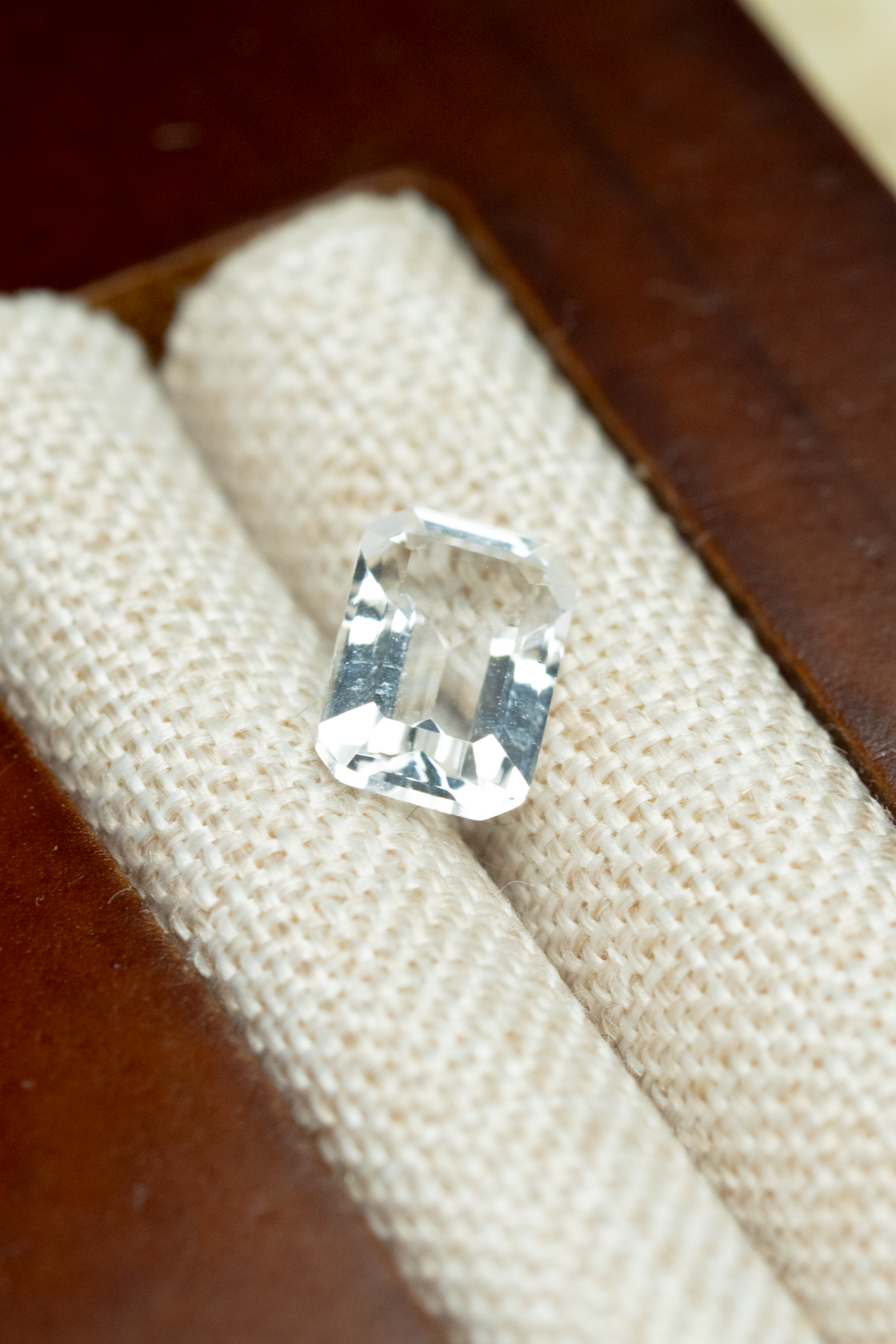 0.85ct Emerald White Quartz