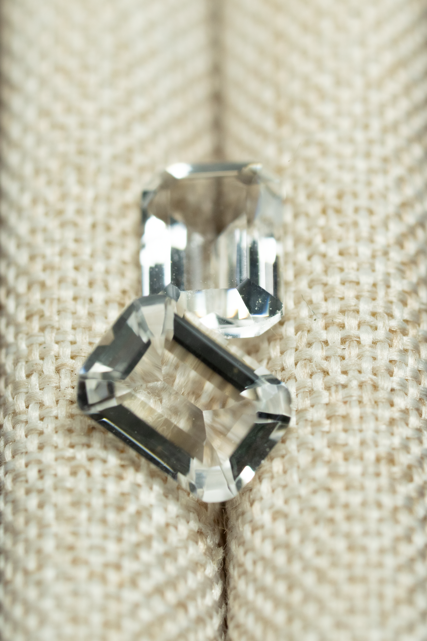 0.85ct Emerald White Quartz