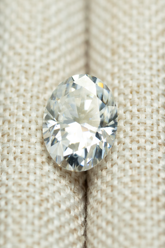 1.5ct Oval Moissanite