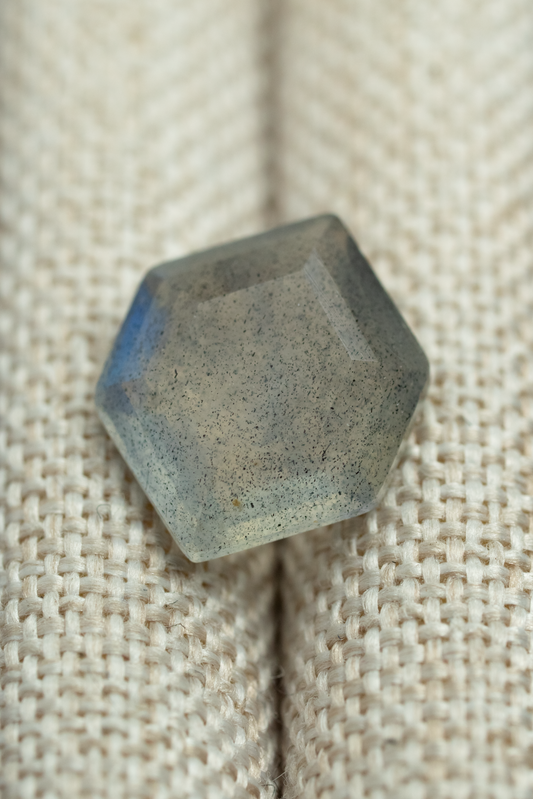 1.85ct Hexagon Labradorite