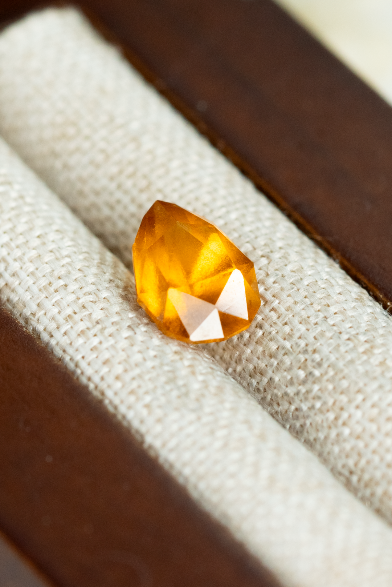 1.65ct Customed Cut Hessonite Garnet