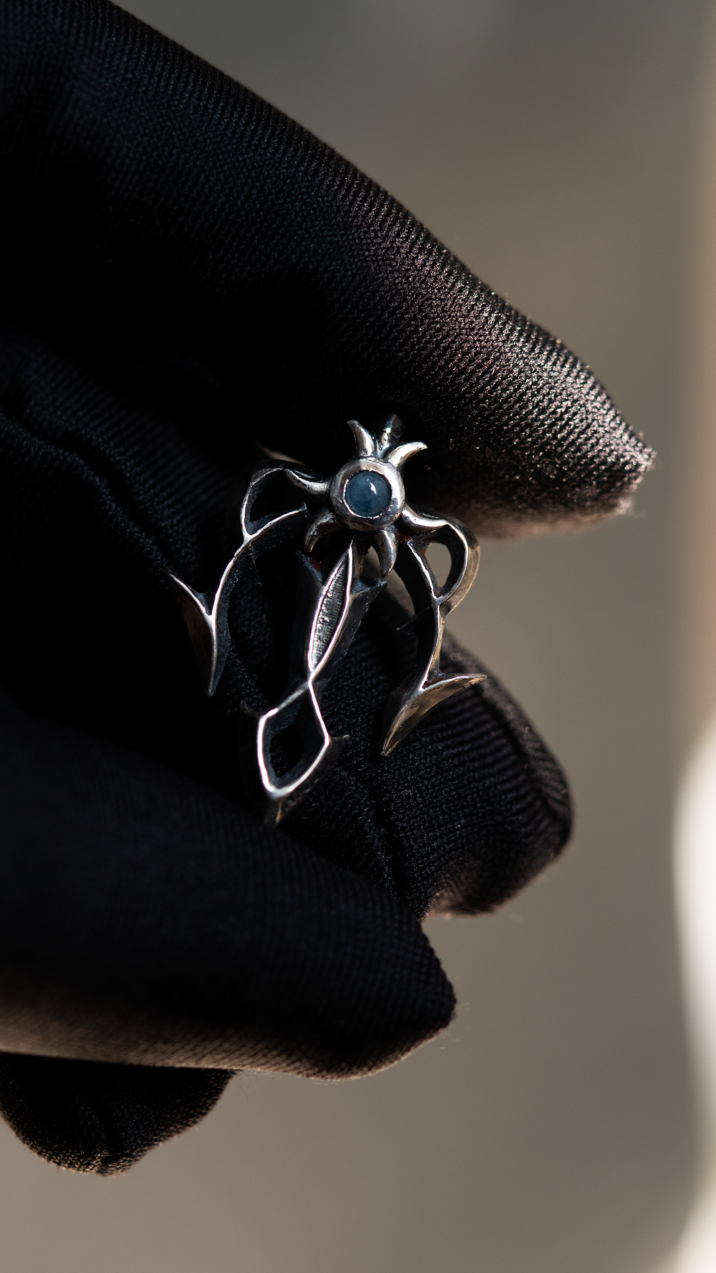 Zora Pendant - Custom Aquamarine