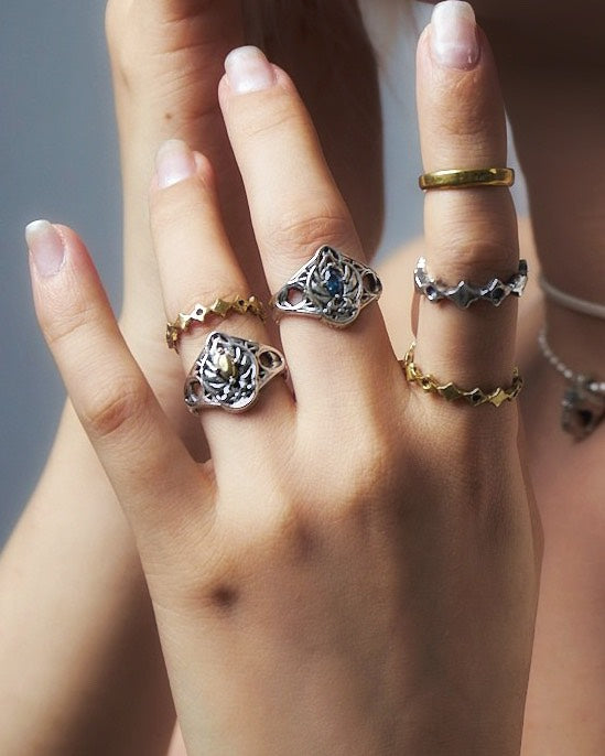 Mercury Messenger Ring