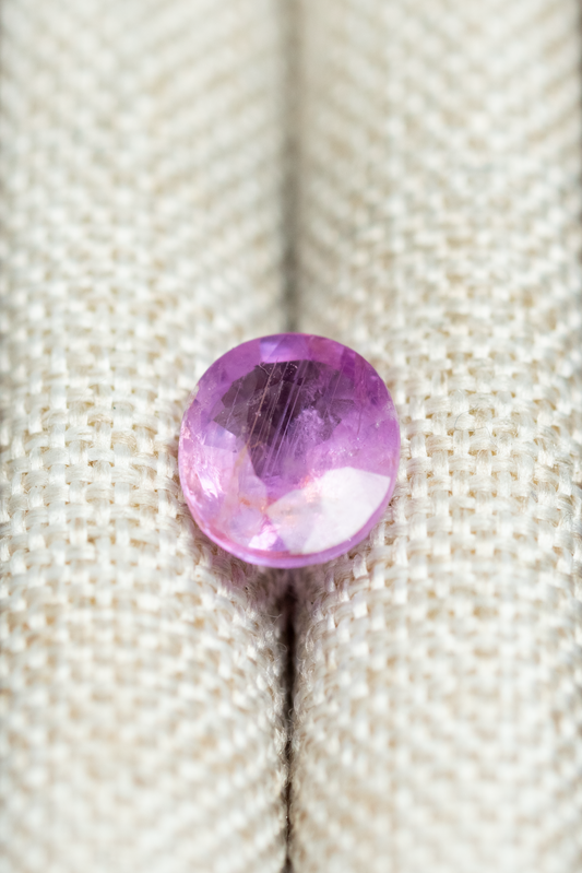 1.14ct Oval Pink Sapphire