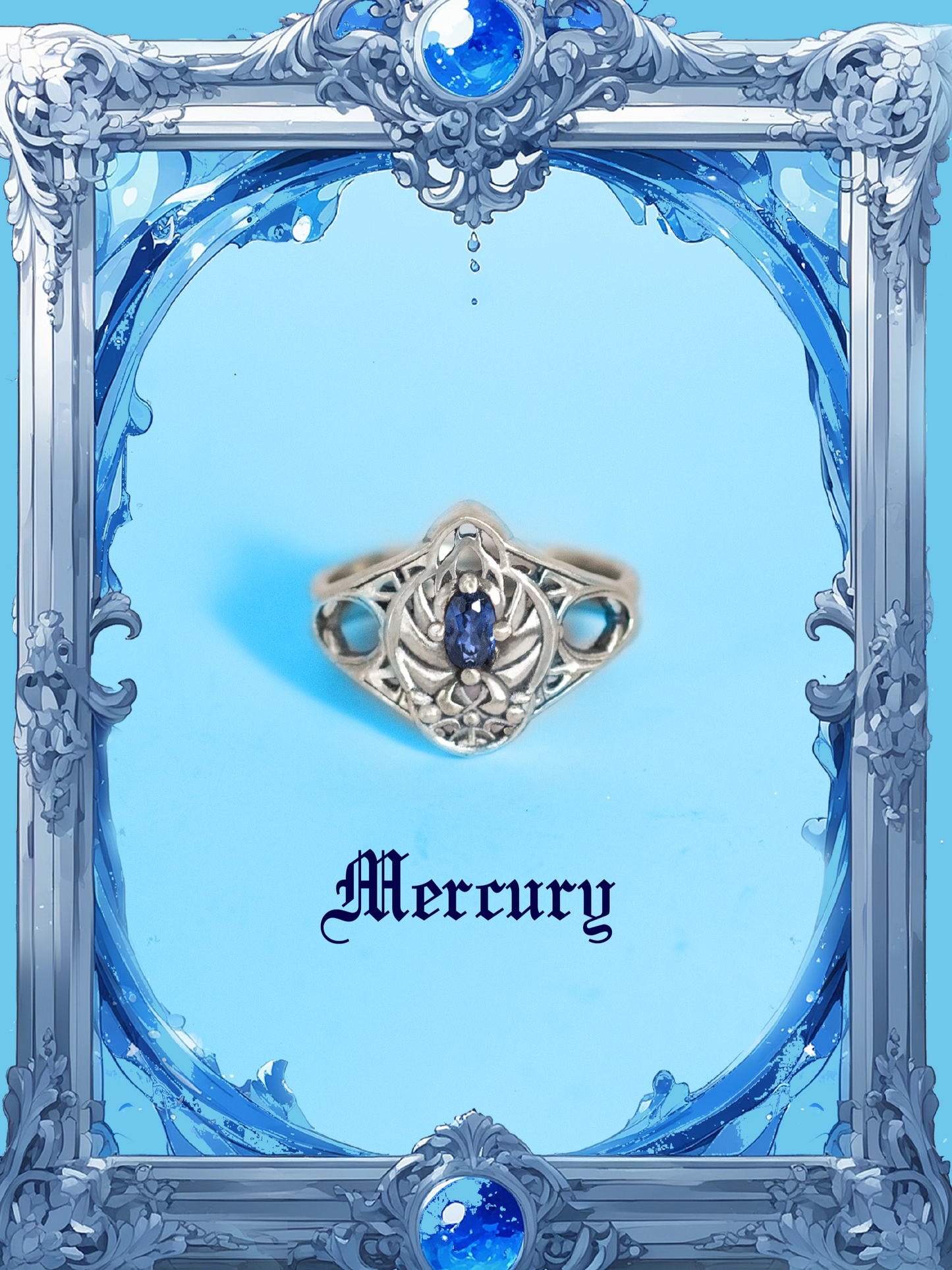 Mercury Messenger Ring
